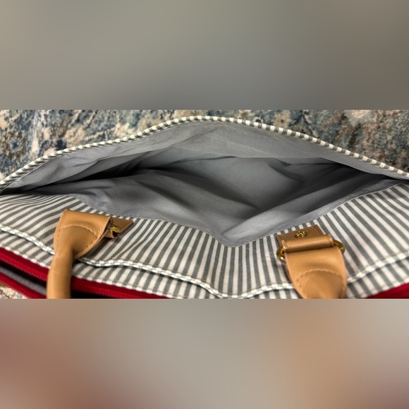 Special Edition Skip and Hop Large Diaper Bag, Grey & White Striped - Picture 12 of 12